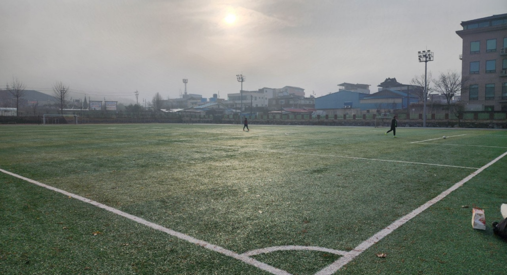 부여 조기축구 용호FC 구장